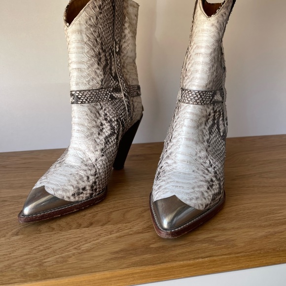 Isabel Marant snakeskin booties - Picture 7 of 15